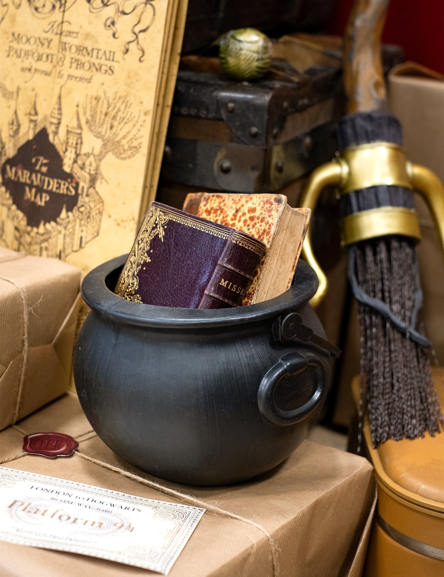 Halloween Witch Cauldron 18 cm