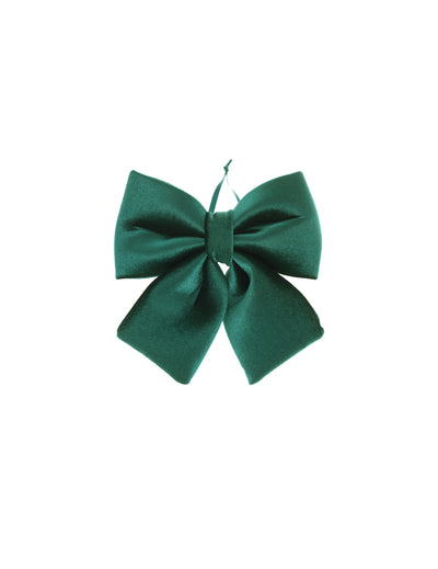 Fundă mică din catifea verde brad 15 x 18 cm