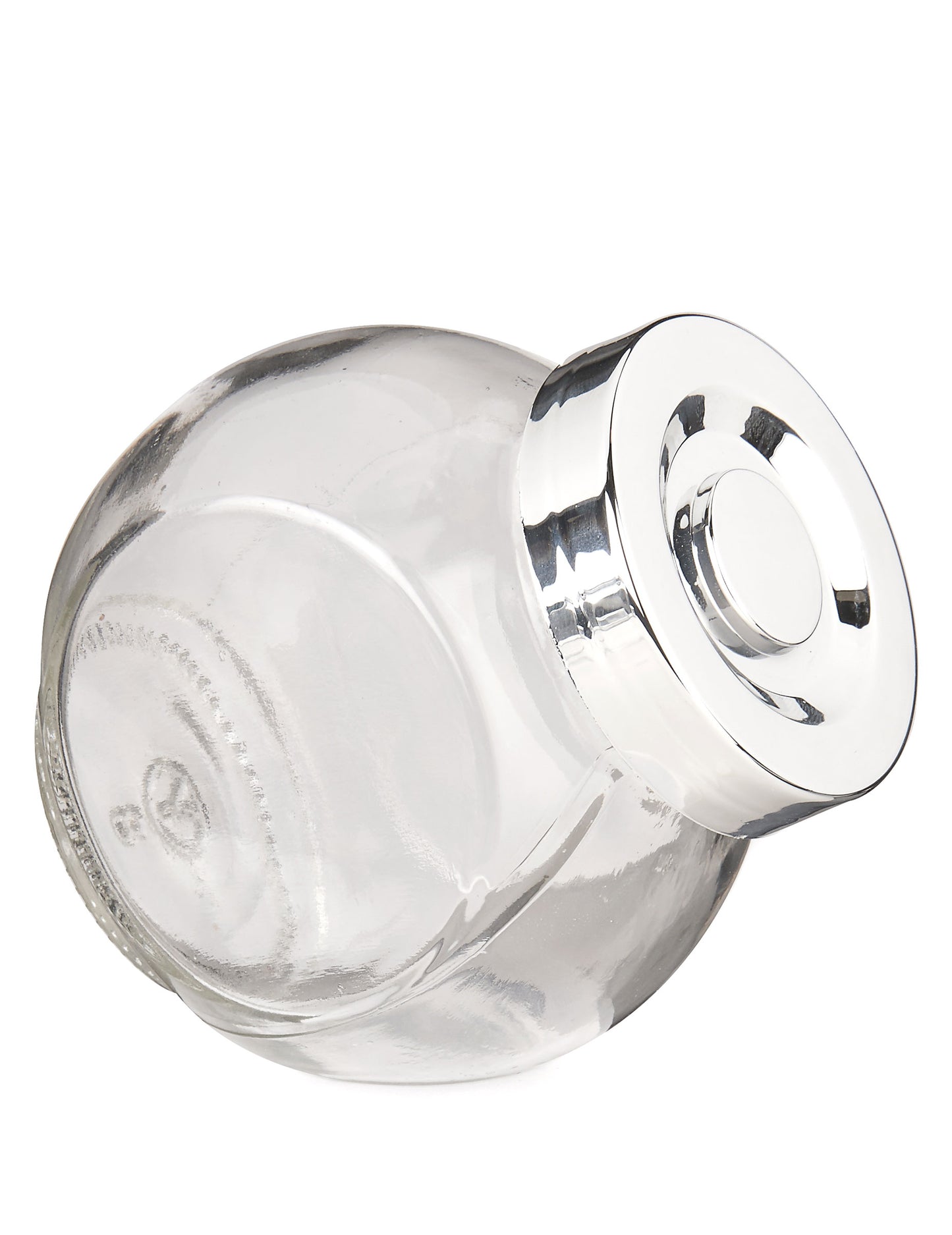 Borcan mic de sticla cu capac 8cm
