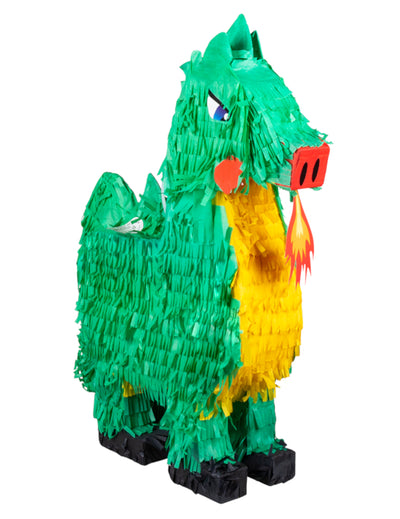 Piñata dragon verde 49 x 47 cm
