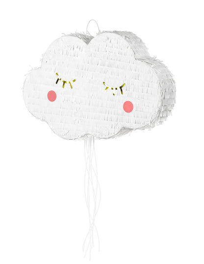 Pinata nor alb cu șnururi, 50 x 32 cm