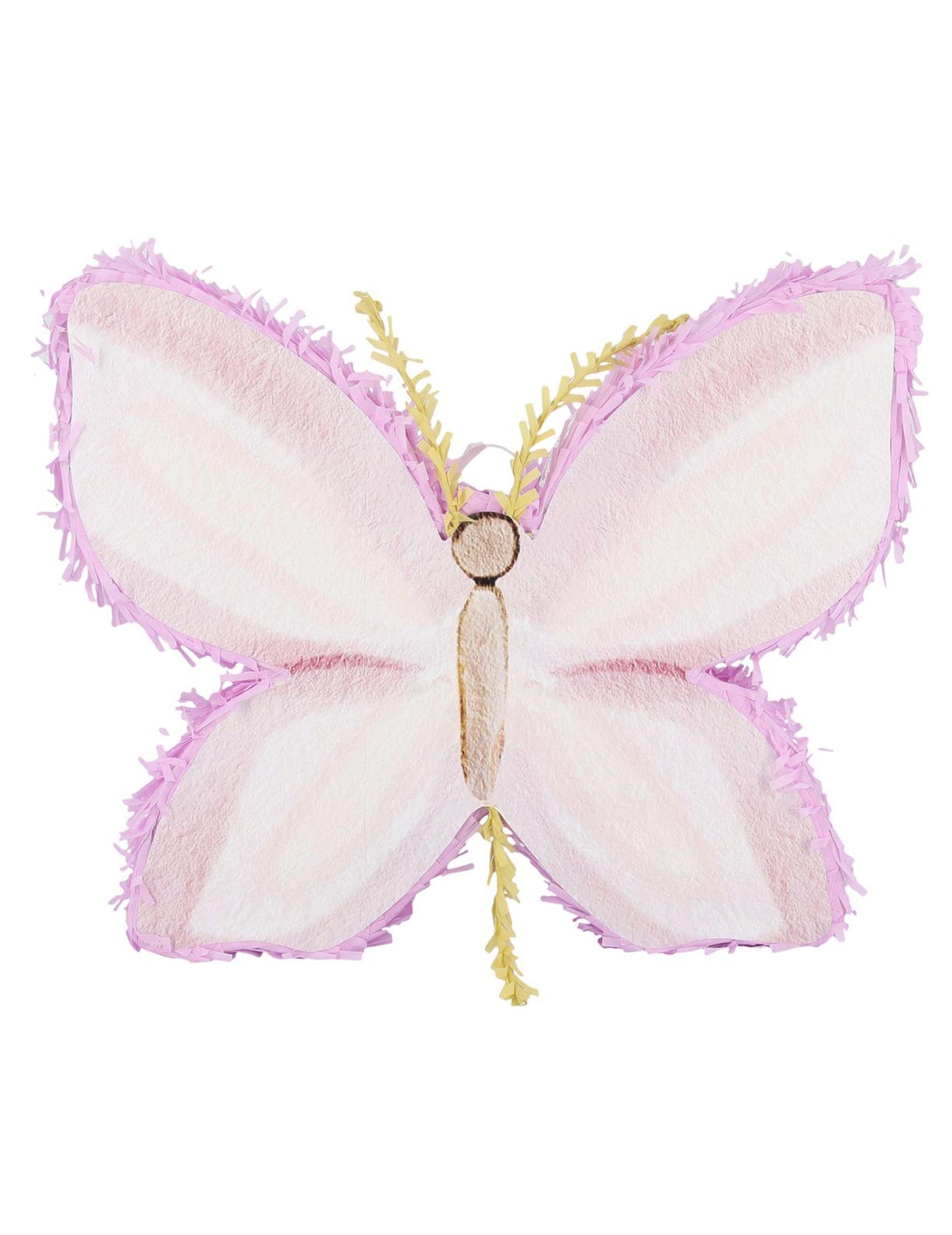 Pinată fluturi din carton, liliac și crem, 45 x 36 x 8 cm pentru ziua de naștere