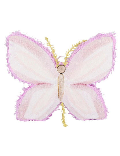 Pinată fluturi din carton, liliac și crem, 45 x 36 x 8 cm pentru ziua de naștere