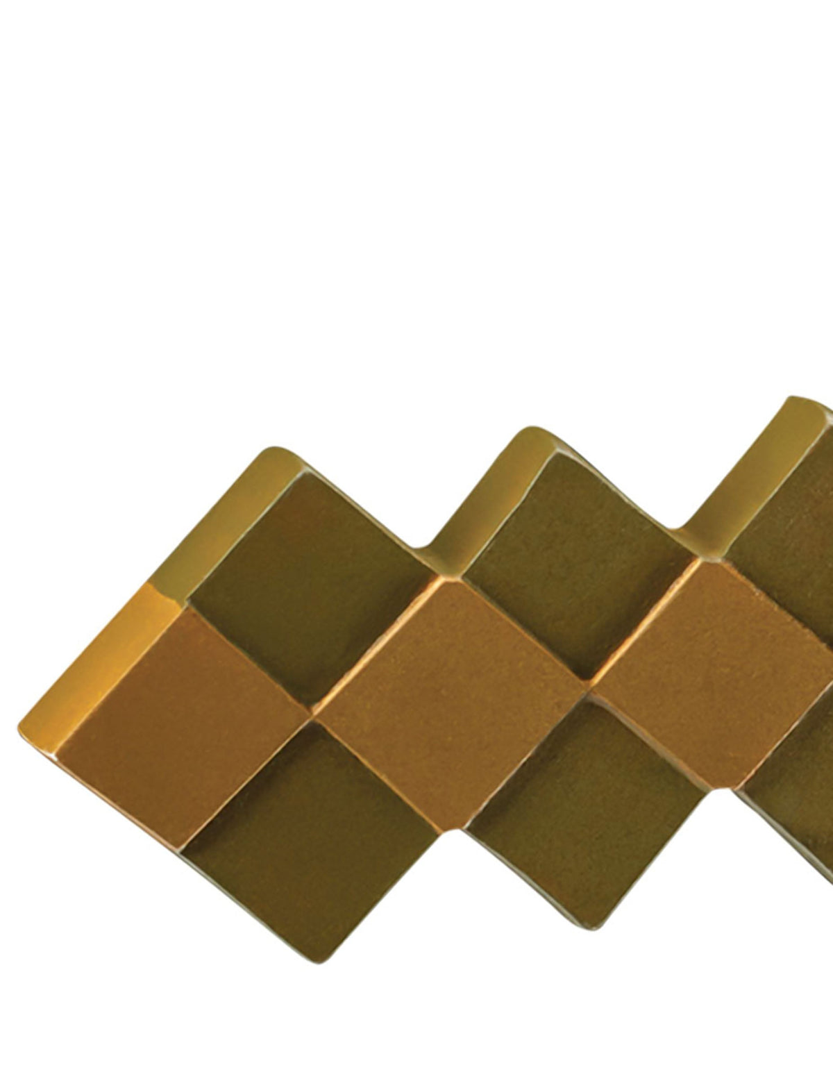 Gros plan sur la texture pixelisée de la Pioche Minecraft™ pour enfants