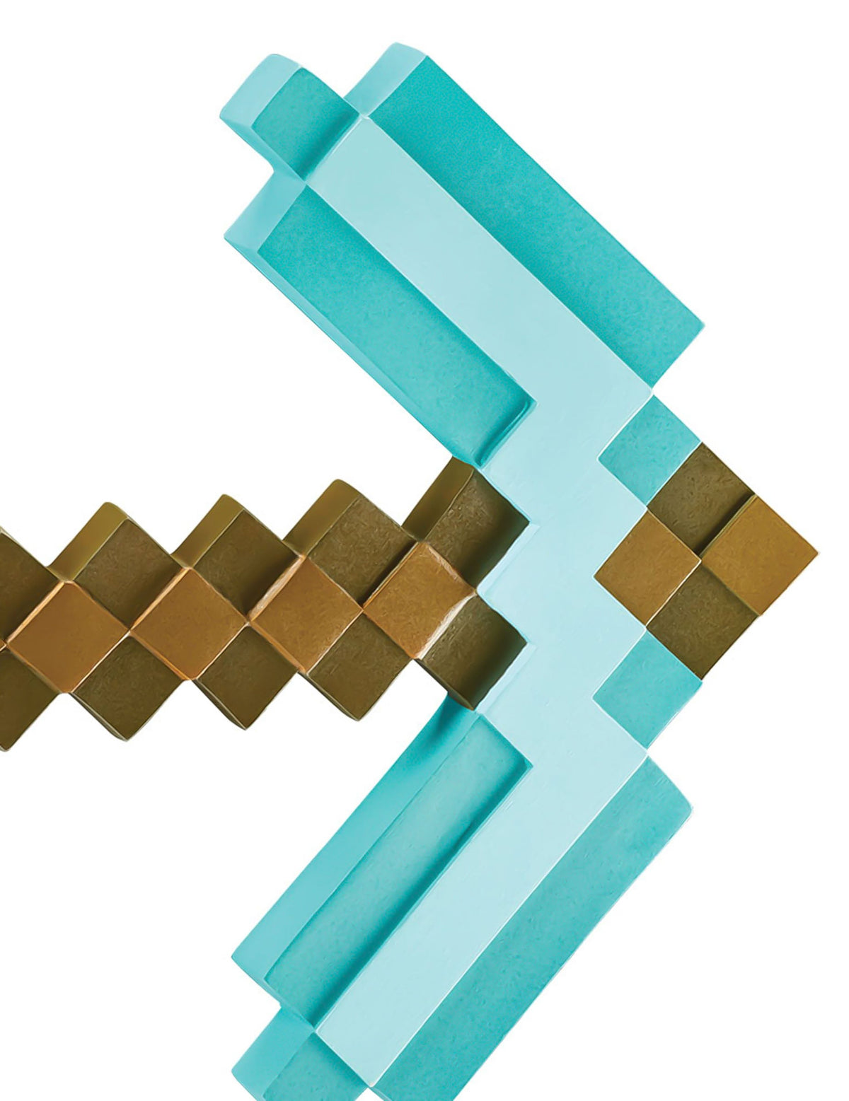 Détail de la tête de la Pioche Minecraft™