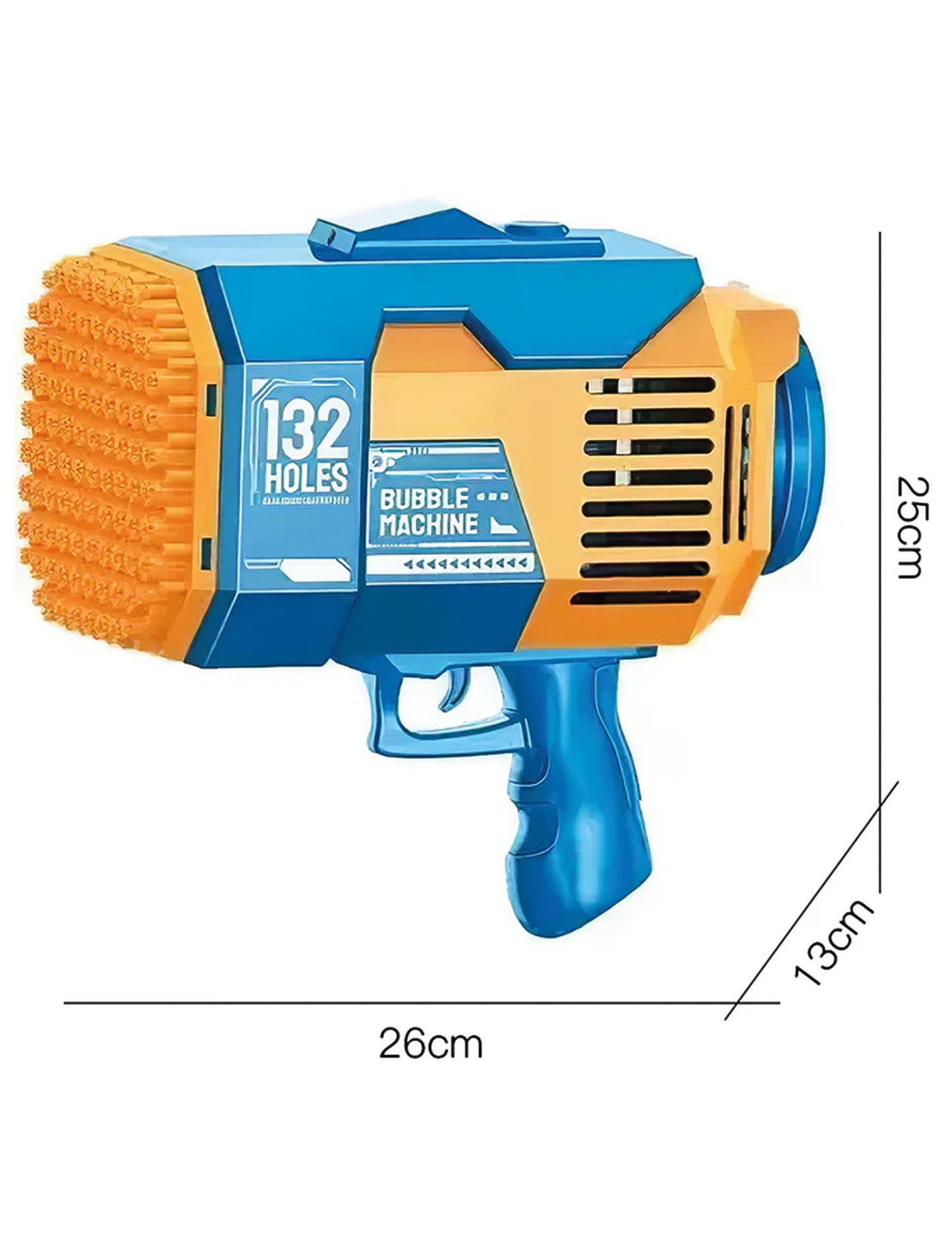 Pistol cu ​​bule de săpun albastru