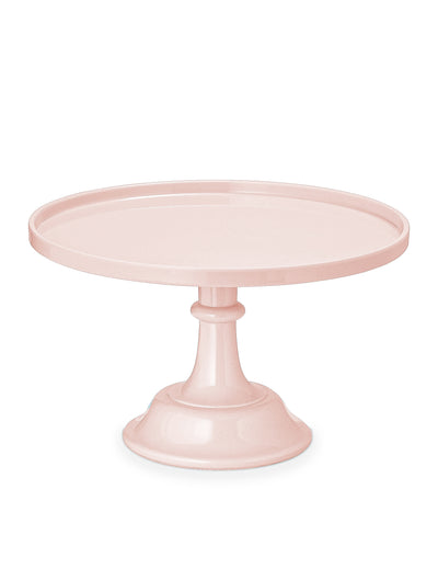 Présentoir à gâteau en acrylique rose clair 24 cm