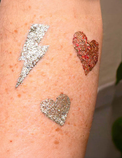 Flash reutilizabil de machiaj reutilizabil stencil și inimi