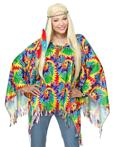 Hippie psihedelică pentru adulți și înveliș cap