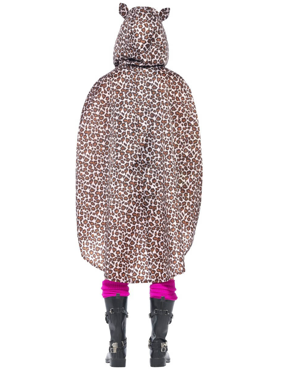 Poncho pentru leopard pentru adulți