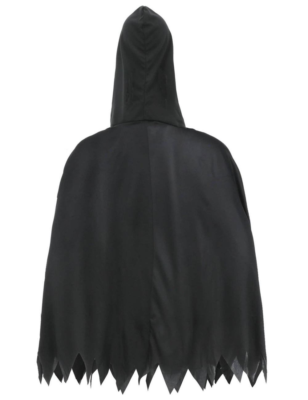 Vedere din spate a poncho-ului schelet pentru adult