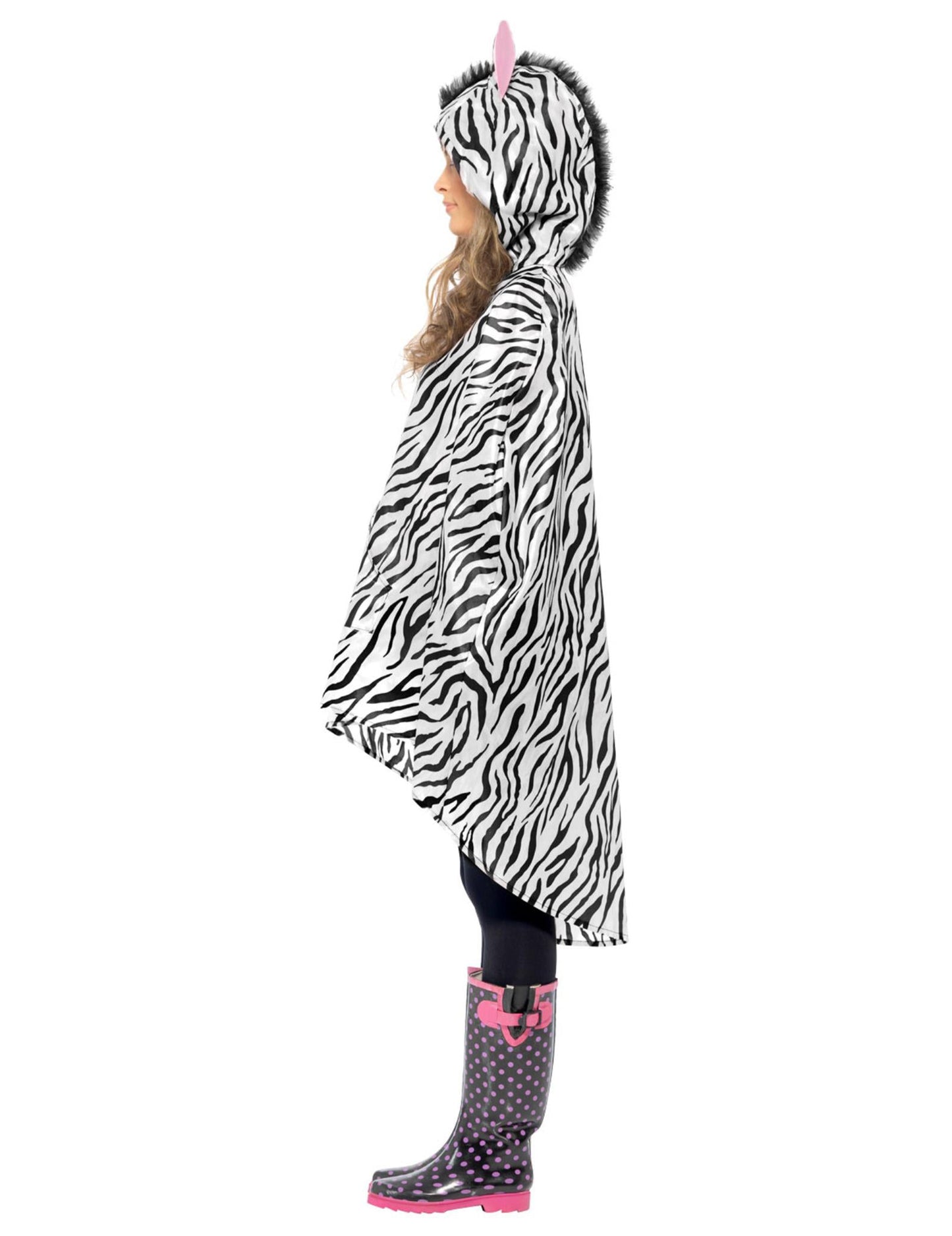 Adult Zebra Poncho