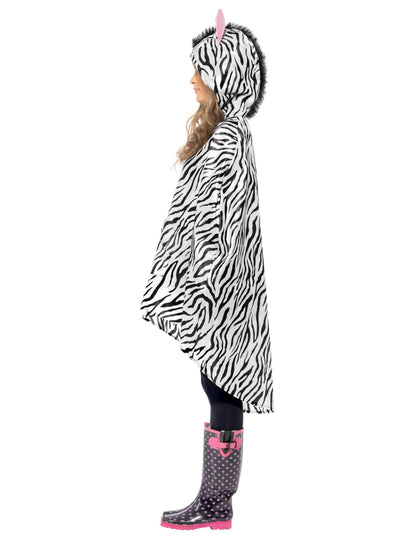 Adult Zebra Poncho