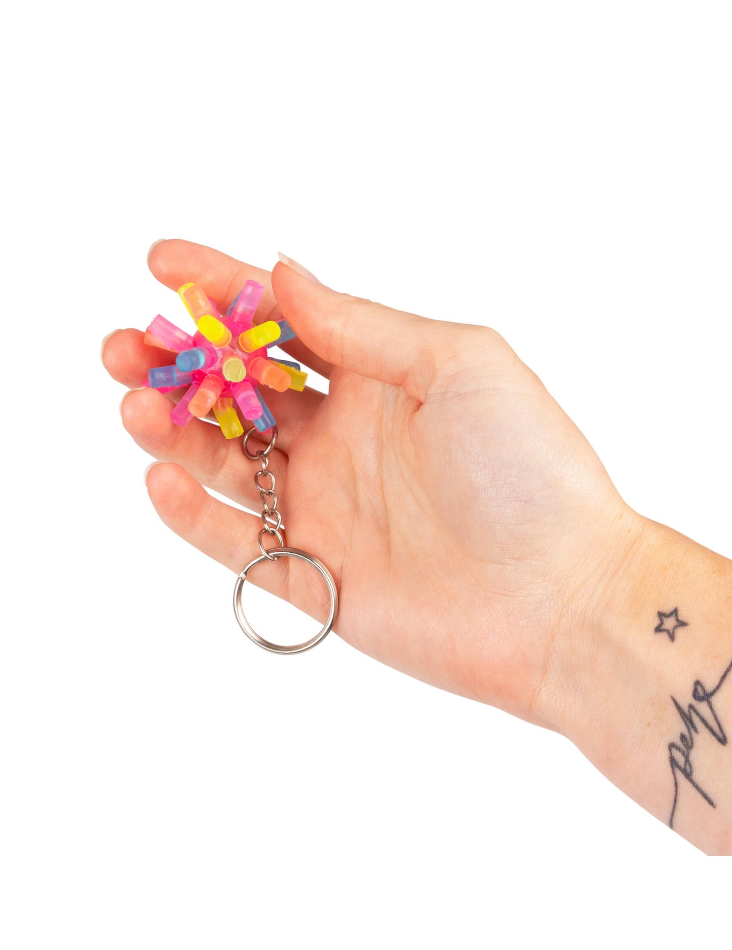 Breloc cu țepi luminoși