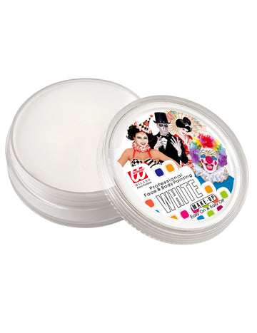 Recipient de machiaj profesional alb pe bază de apă, 25g