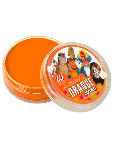 Pot de maquillage professionnel à l'eau pour adulte et enfant orange