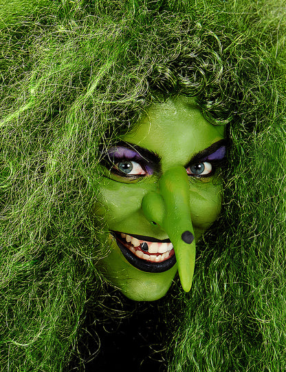 Recipient de machiaj profesional pe bază de apă verde de 25 g