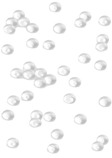 Oală de perle de ploaie translucidă 120 gr