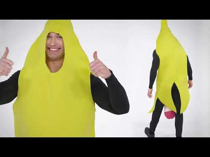 Costum de banană fericită pentru adulți 