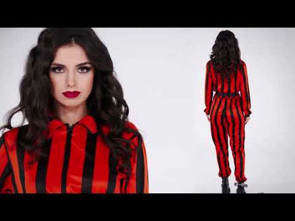 Costum de prizonieră arlechin pentru femeie