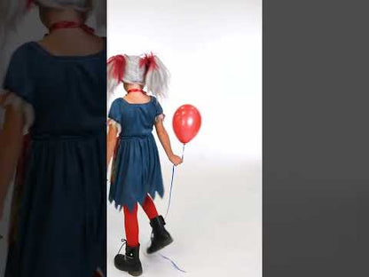 Halloween Girl Colored Clown Chick deghizare