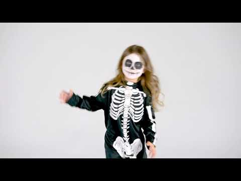 Déguisement squelette fille Halloween