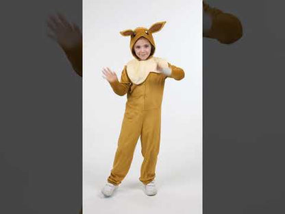 Costum salopetă Evoli Pokémon™ pentru copii 