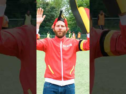 Perruque punk supporter Belgique adulte