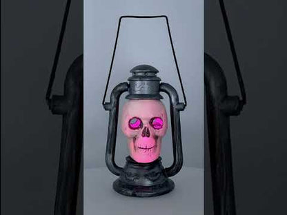 Lanterne Crâne effrayante lumineuse