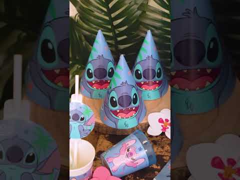 4 Pailles avec médaillon papier Stitch™