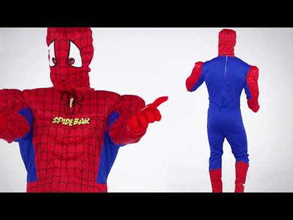 Costum de Spiderbar pentru adult cu lansator de lichide