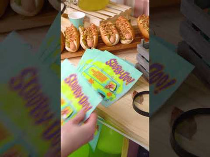 20 prosoape de hârtie scooby-doo 33 x 33 cm