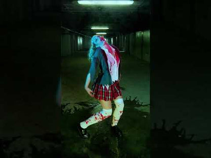 Déguisement écolière zombie Halloween femme