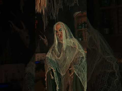 Sunet animat și decorare ușoară vrăjitoare Andromeda 153 cm