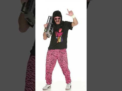 Deghizare jogging Îmi place omul de dimensiuni mari din anii 80