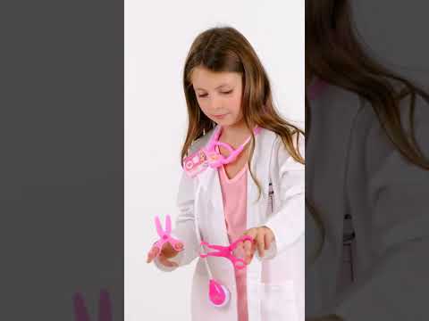 Kit de docteur 10 pièces rose