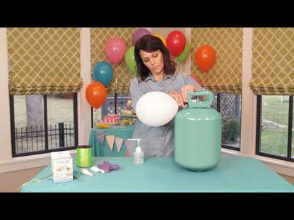 Sticlă mică hi-float cu pompă pentru baloane de heliu 150 ml