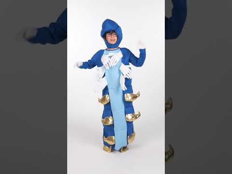 Déguisement Chenille bleue enfant
