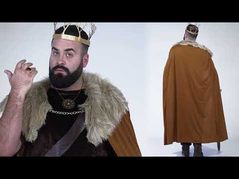 Déguisement roi du nord homme