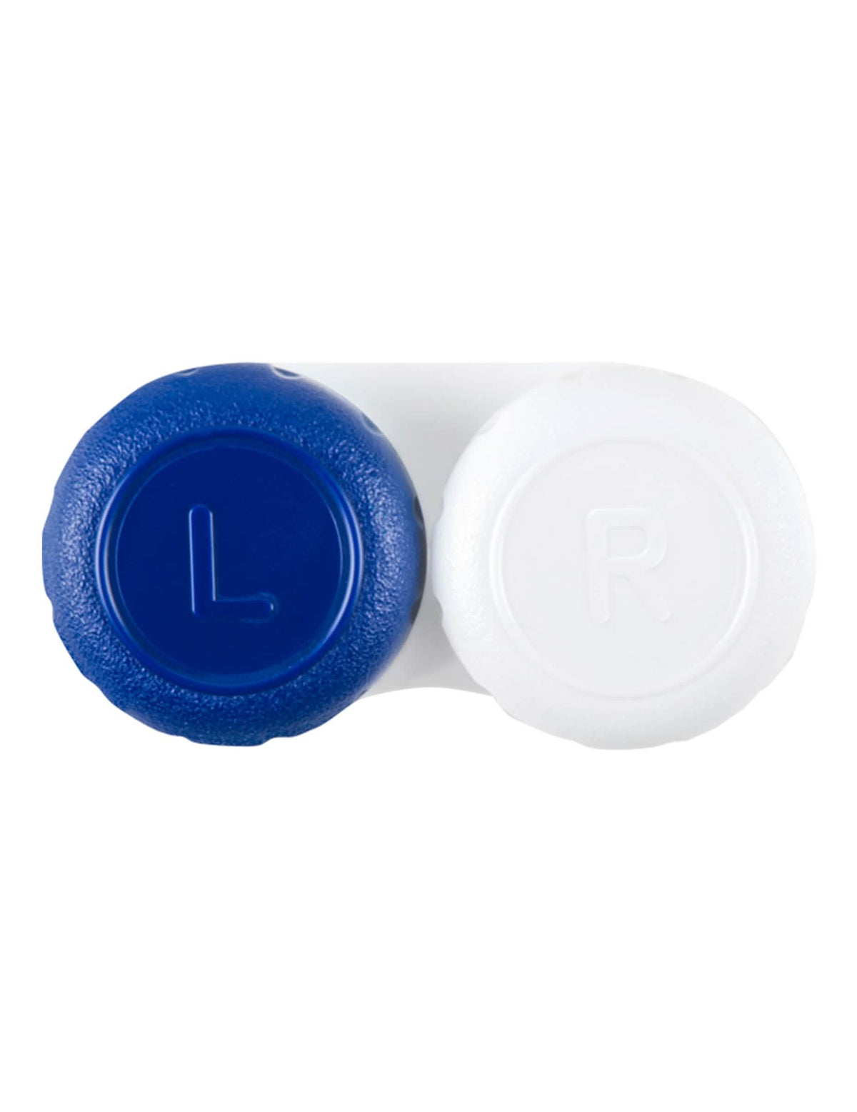 Vedere de sus a etuiului produsului pentru lentile de contact pentru adult