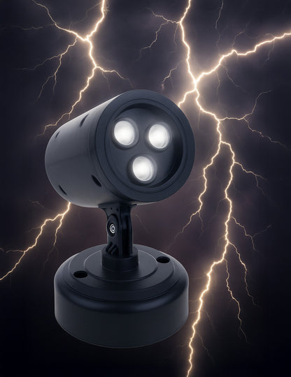 Proiector de fulgere cu sunet de tunet