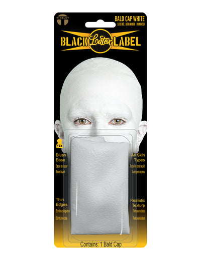 Proteză pentru craniu chel din latex alb de lux