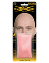 Proteză pentru craniu chel din latex, roz pal, de lux
