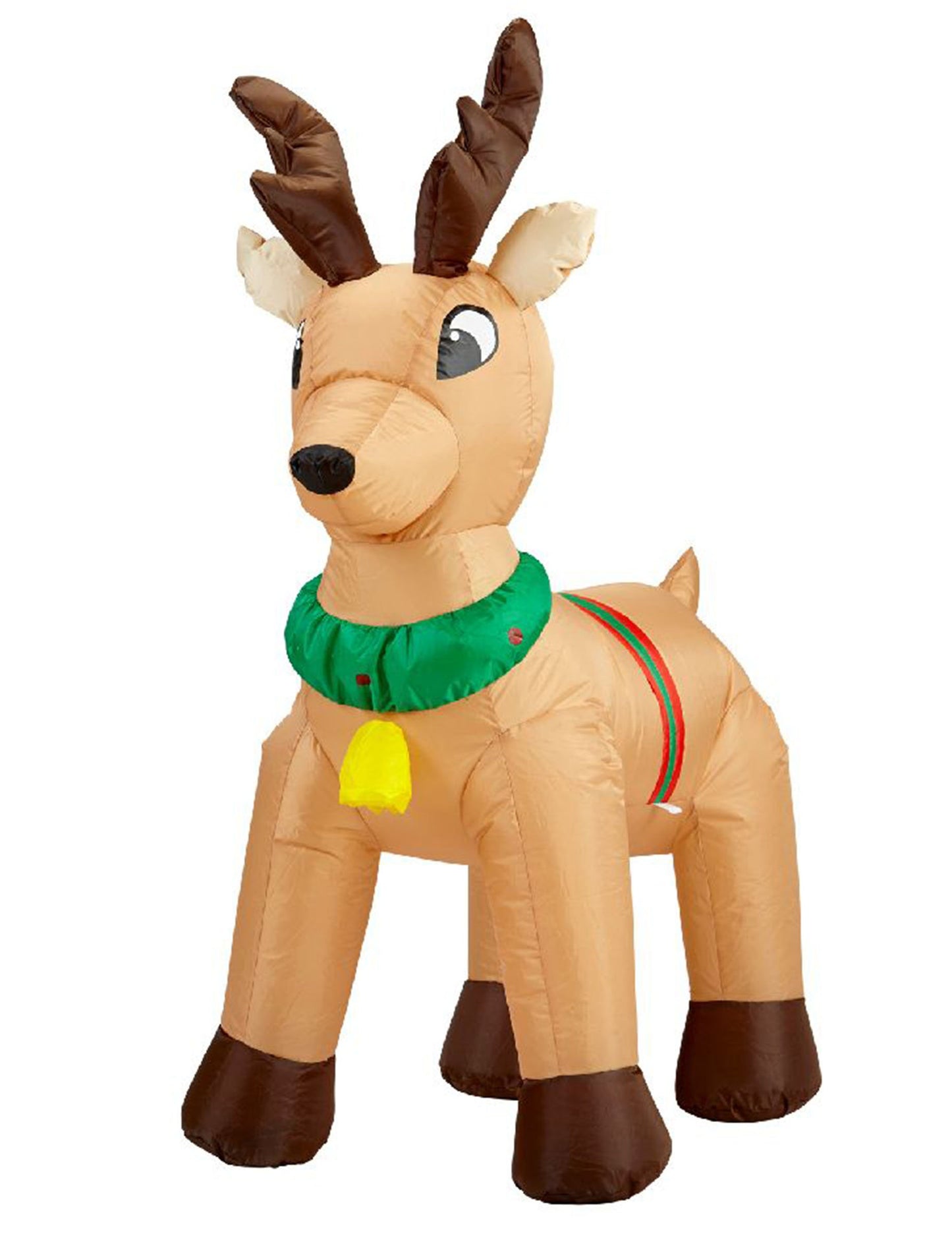 Ren luminat și gonflabil al Moșului Crăciun 120 cm 