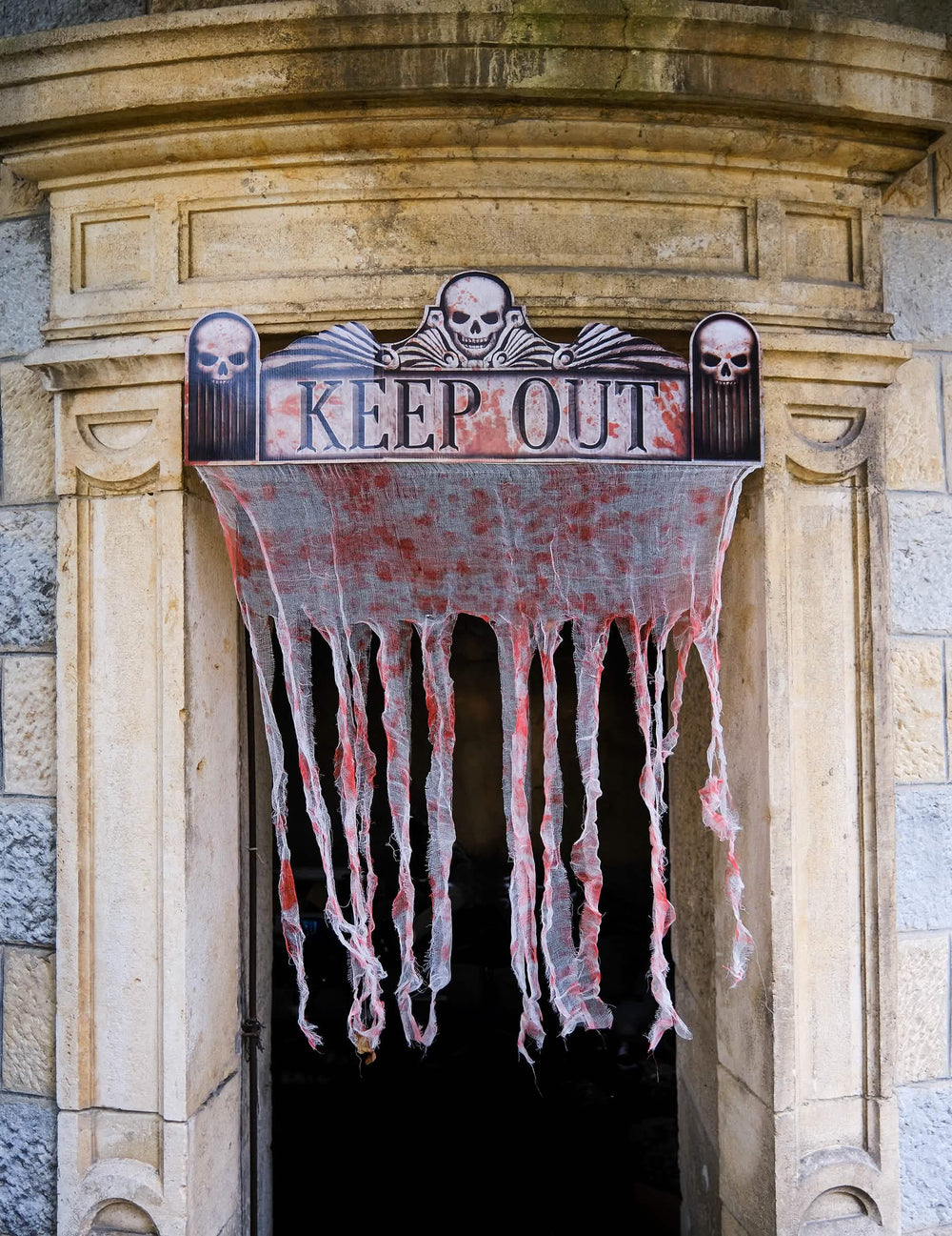 Privire de ansamblu asupra perdelei de ușă halloween