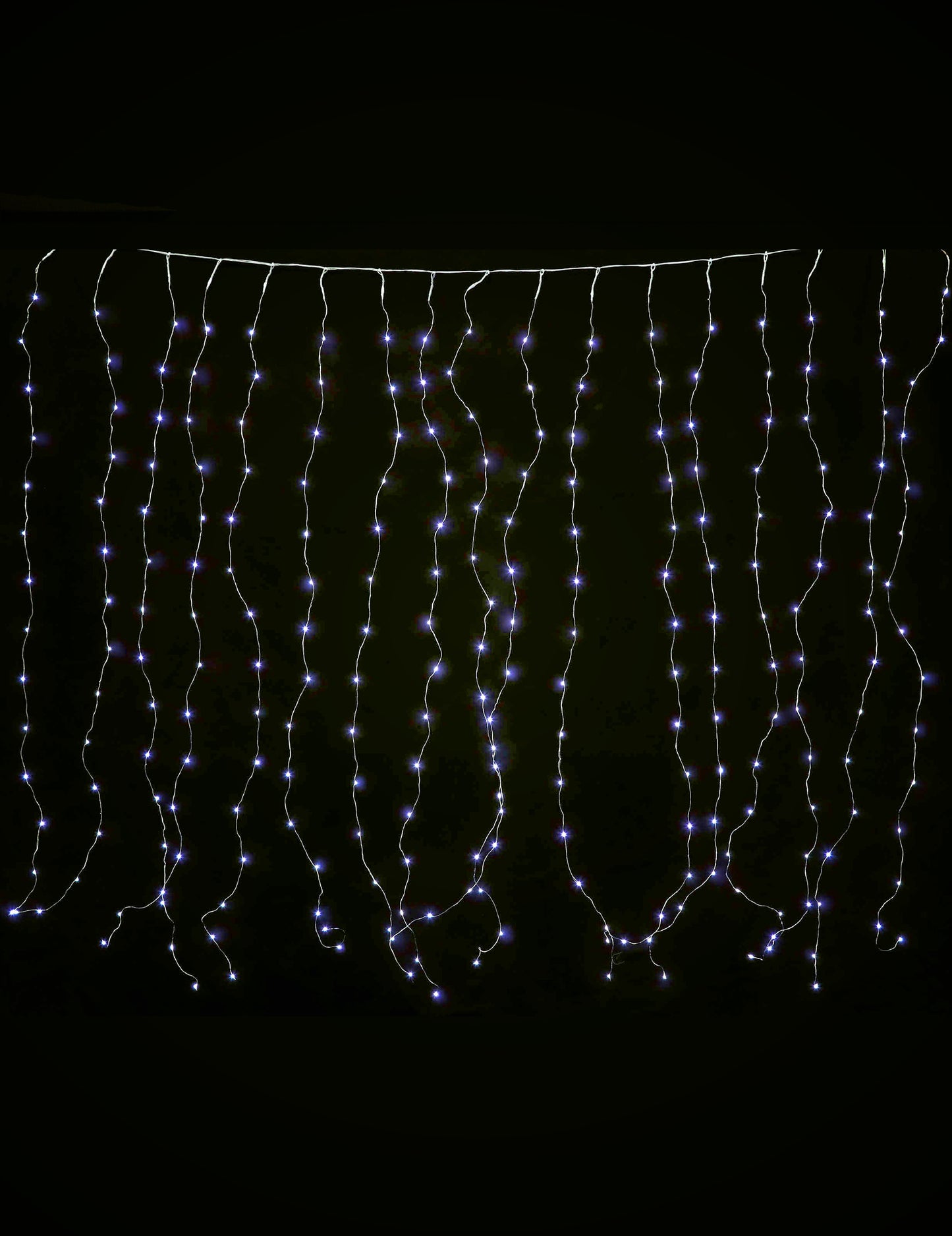Perdea de lumină albă rece 1,7 x 0,5 m 90 LED
