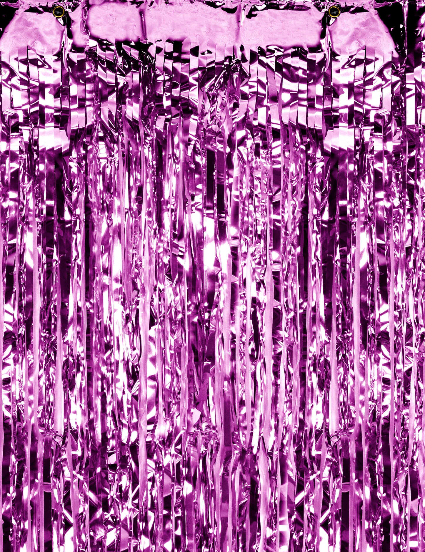 Perdea decorativă fuchsia cu franjuri strălucitoare 1 x 2,5 m