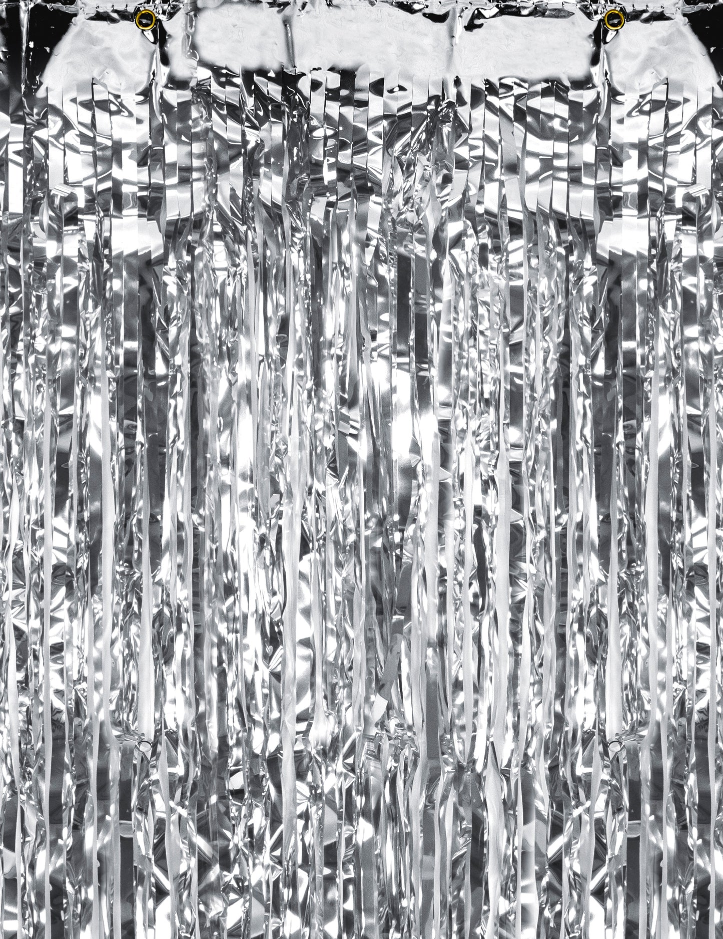 Cortină spumantă de argint 91 x 244 cm