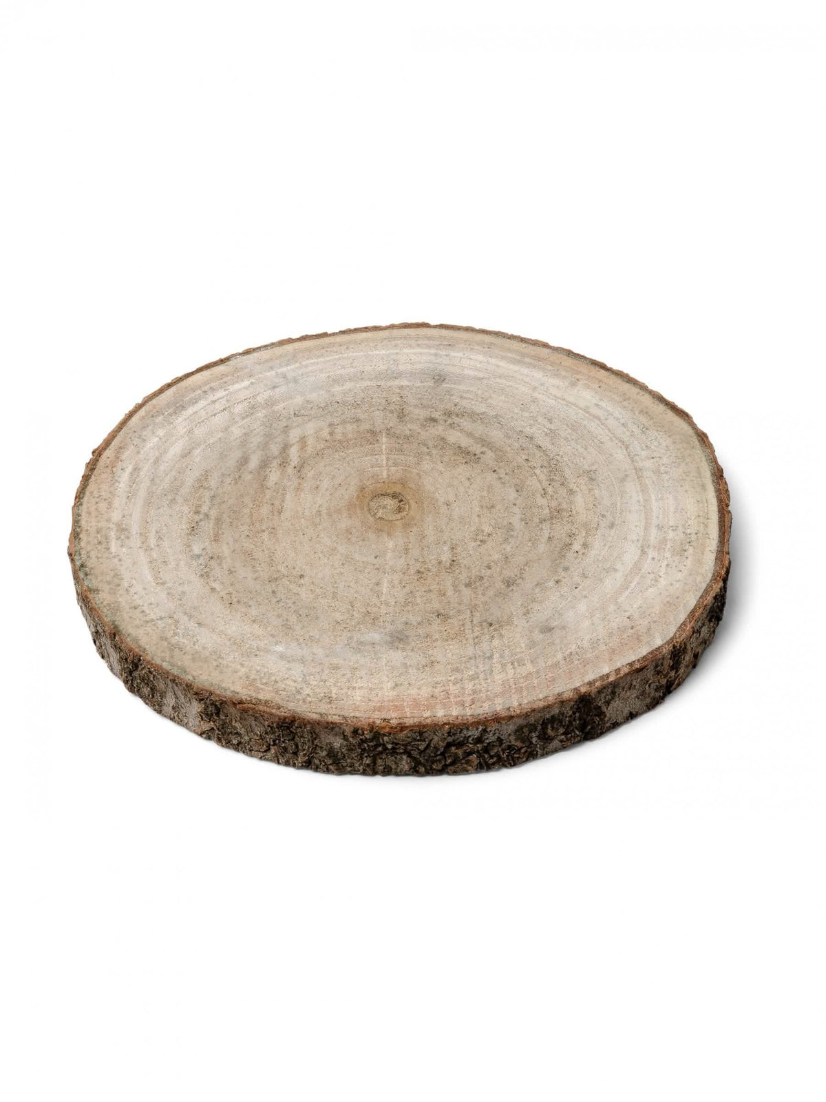 Bucată de lemn natural pentru decor cu scoarță