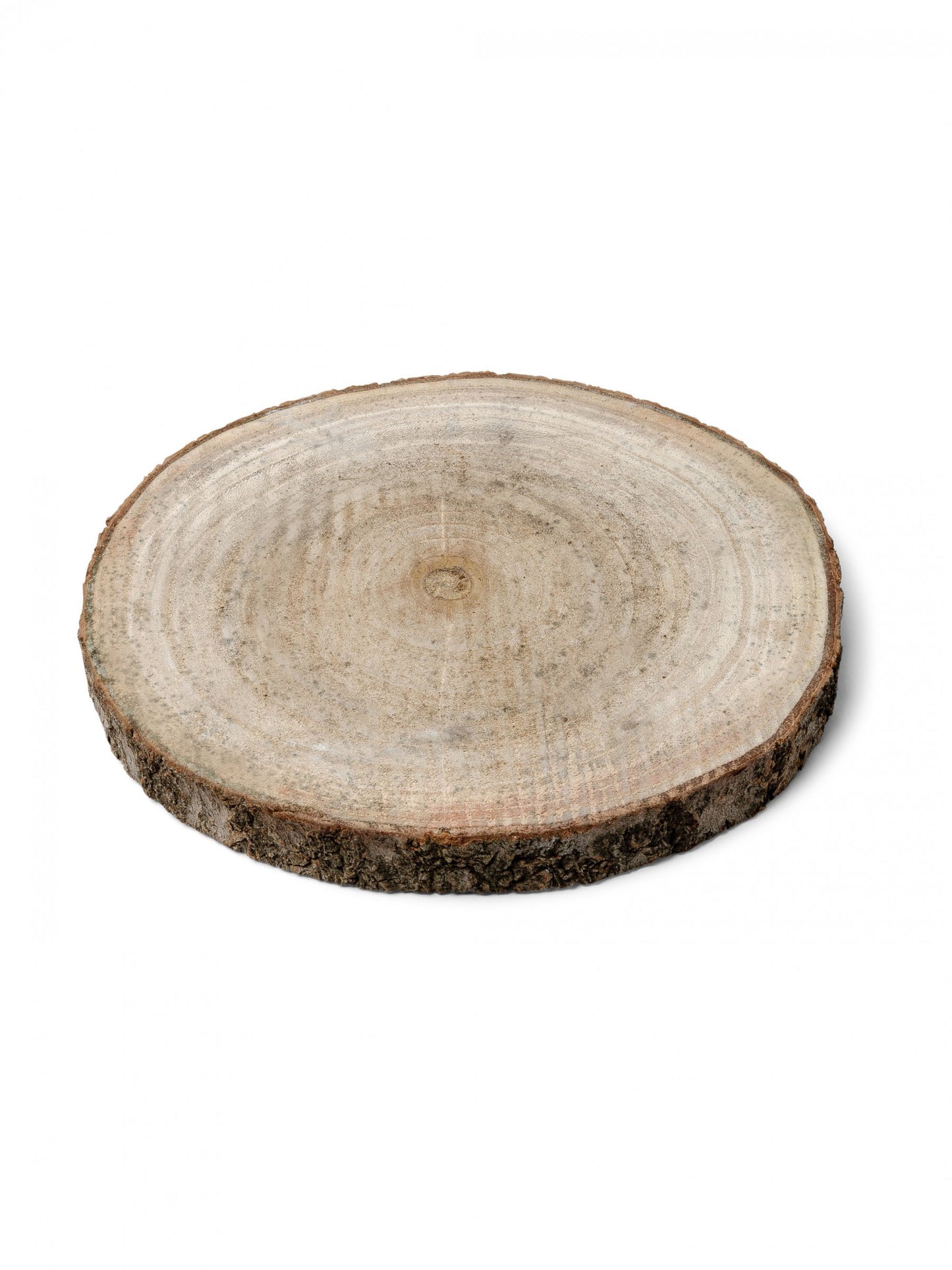 Rondin de bois naturel pour décoration avec écorce